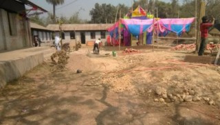 विद्यालयमा विवाहको टेन्ट: दुई दिन पठनपाठन अबरुद्ध !