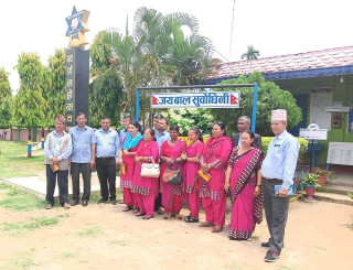 प्रबिधि मैत्री बन्दै बाल सुबोधिनी मावी: शिक्षण सिकाकाइमा स्मार्ट बोर्डको प्रयोग।