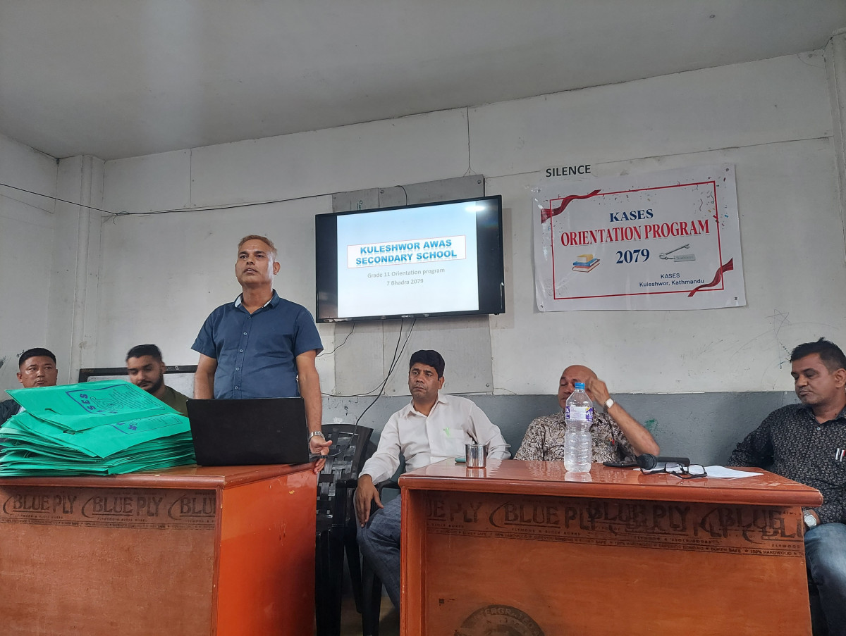 कुलेश्वर आवास बिद्यालयको अभिमुखिकरण सम्पन्न।