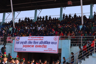काठमाडौ महानगरको तेस्रो राष्ट्रपती रनिङ शिल्ड प्रतियोगिता शुरु ।