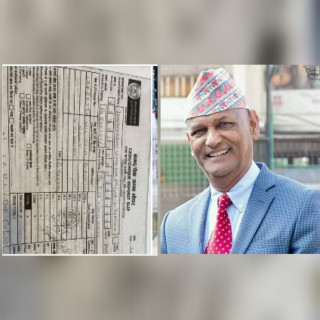 एलआरआइका संस्थापक प्रिन्सिपल पन्तद्वारा धनगढी उपमहानगरलाई रु. ५ लाख सहयोग