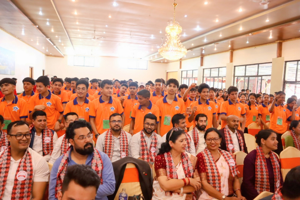 काष्ठमण्डप कलेजद्वारा कक्षा ११ का विद्यार्थीलाई स्वागत तथा अभिमुखीकरण