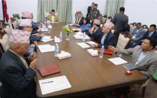 प्रधानमन्त्रीद्वारा त्रिविको नीति कार्यक्रममा हस्ताक्षर, हस्तक्षेप नगरेको दावी।