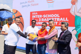 रेडियन्ट थ्री वन थ्री बास्केटबल प्रतियोगिता शुरु।
