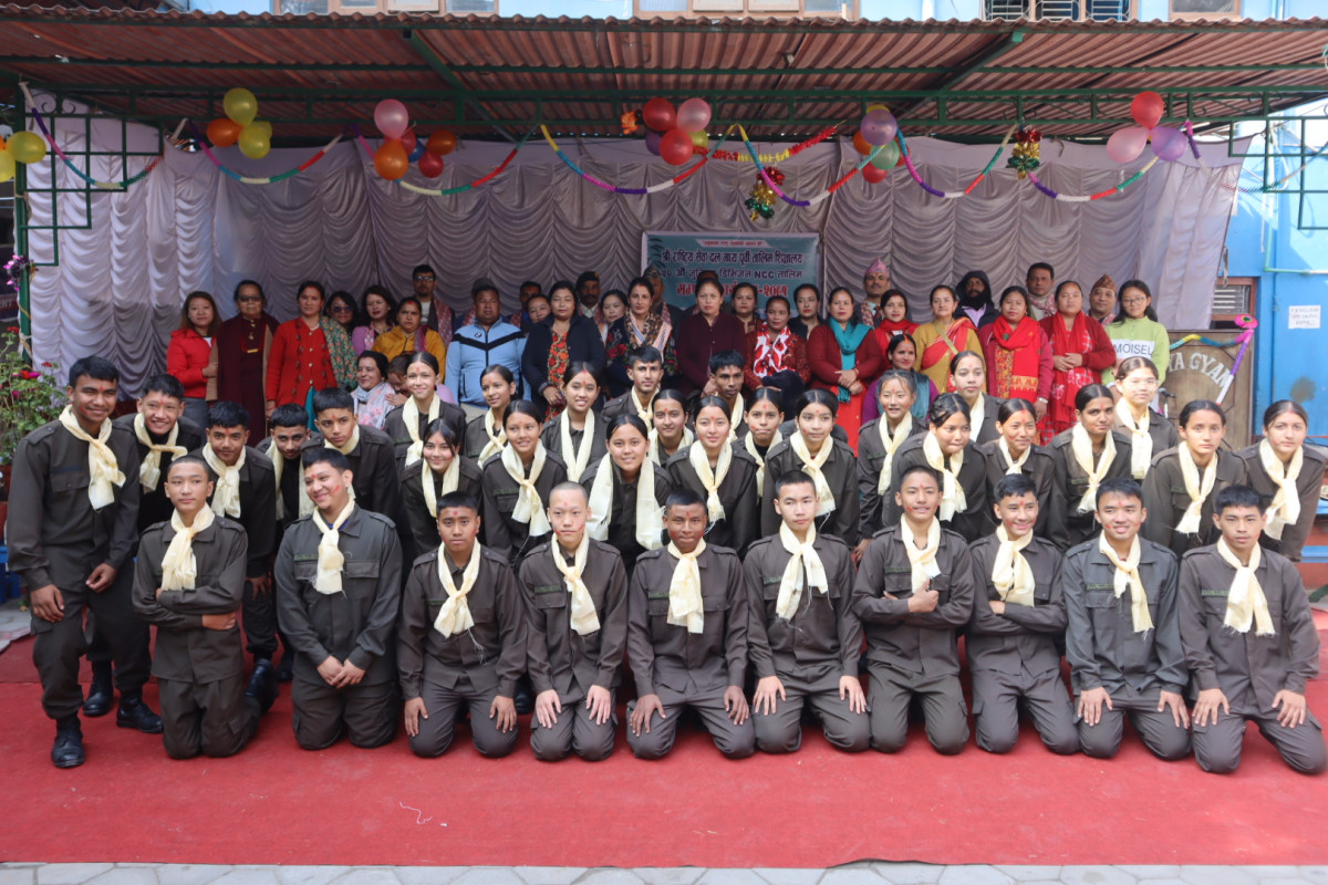 लिटिलबुद्ध एकेडेमीको राष्ट्रिय सेवा दल (NCC)को पहिलो चरणको तालिम सम्पन्न