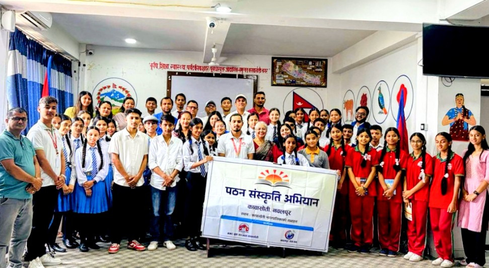 ‘पठन संस्कृति’ अभियान युवाहरुमा लोकप्रिय बन्दै