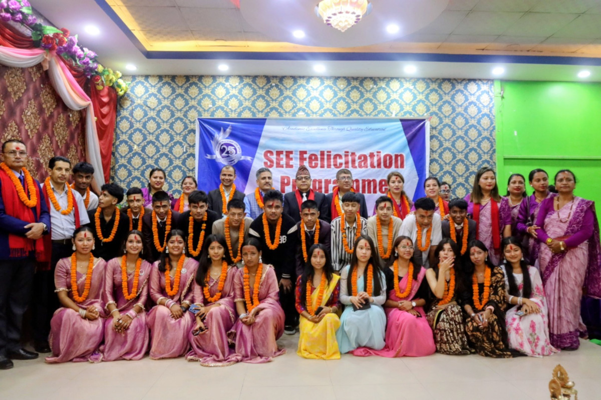 एसईई सम्मान: कोटदेवी पब्लिक स्कुलद्वारा ४ जिपिए ल्याउने रुबिनालाई नगद २० हजार पुरस्कार