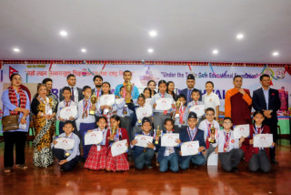 सानद्वारा आयोजित अन्तर-विद्यालय हिज्जे प्रतियोगिता सम्पन्न