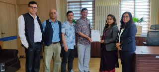 सामाजिक सुरक्षा कोषमा निजी विद्यालयको अनिवार्य दर्ताको माग गर्दै इस्टुको ज्ञापनपत्र