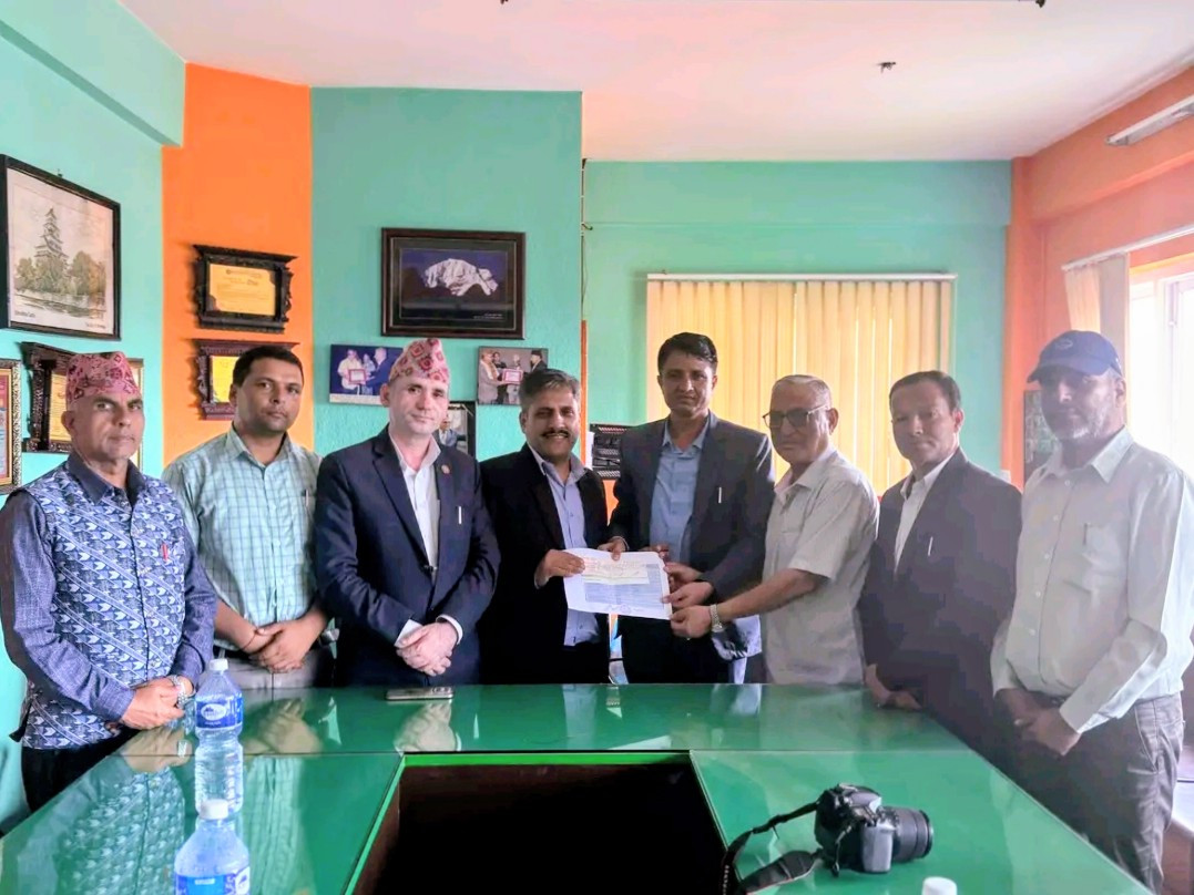 भोटेकोसी बाढीपीडितको उद्धार र पुनर्स्थापनाको लागि कीर्तिपुर नगर प्याब्सनको २८ लाख बढी सहयोग