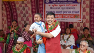 डा. सुनिल शर्माद्वारा धनकुटाको भारती माविलाई ३ करोड सहयोग, २ करोडको छात्रवृत्ति घोषणा