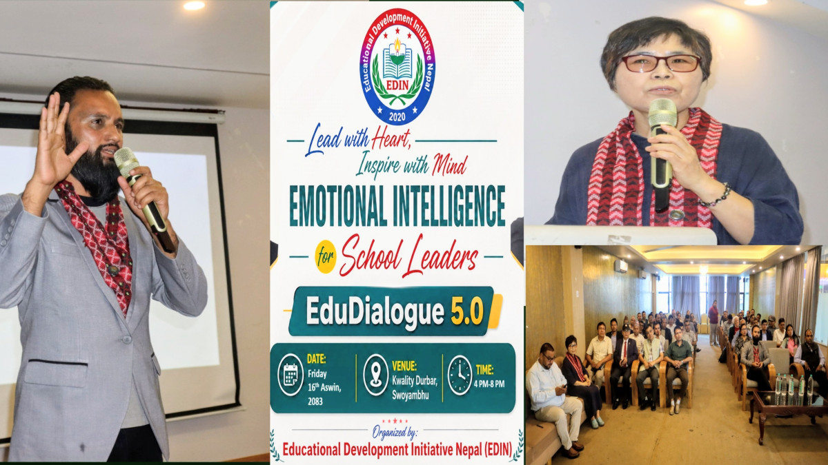 एडिनद्वारा विद्यालय नेतृत्वकर्ताका लागि इमोसनल इन्टेलिजेन्स कार्यशाला सम्पन्न